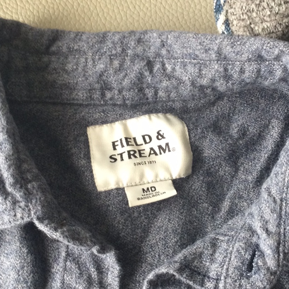 Field & Stream, Grey Flannel, medium shirt